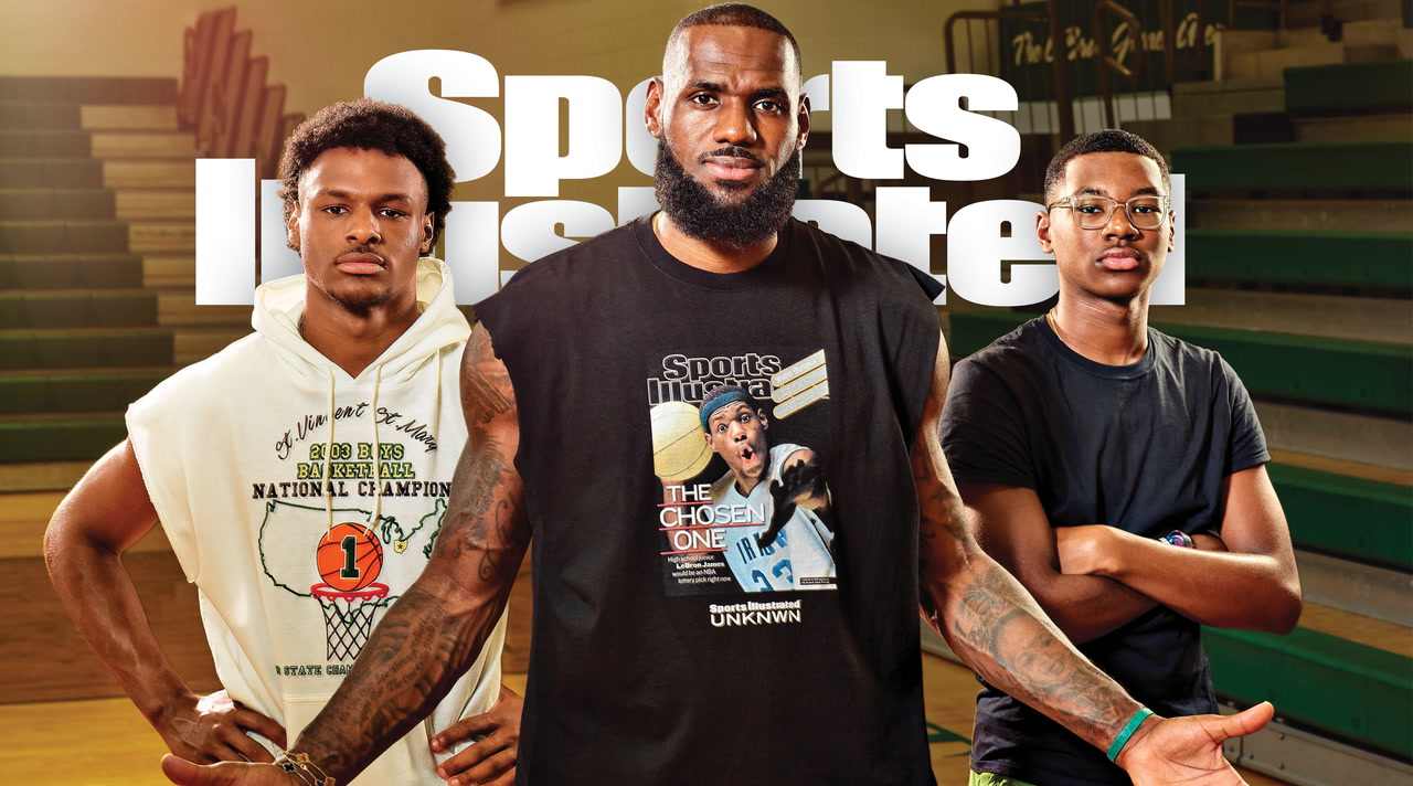 LeBron James' Iconic 'Chosen One' Cover Got A Tribute From Sports ...