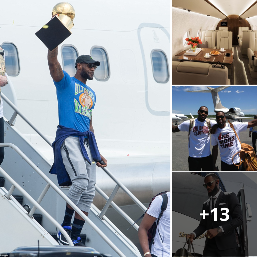 Unveiling the Extravagant $400 Million Private Jet Owned by LeBron ...